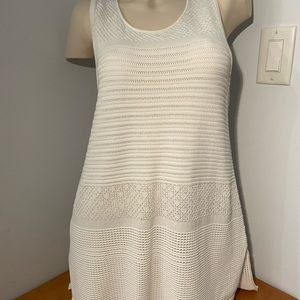 Boho knit sleeveless top